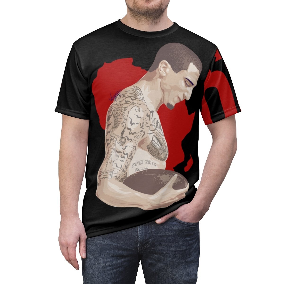 43109-24.jpg Stand with Kaep T-shirt_front