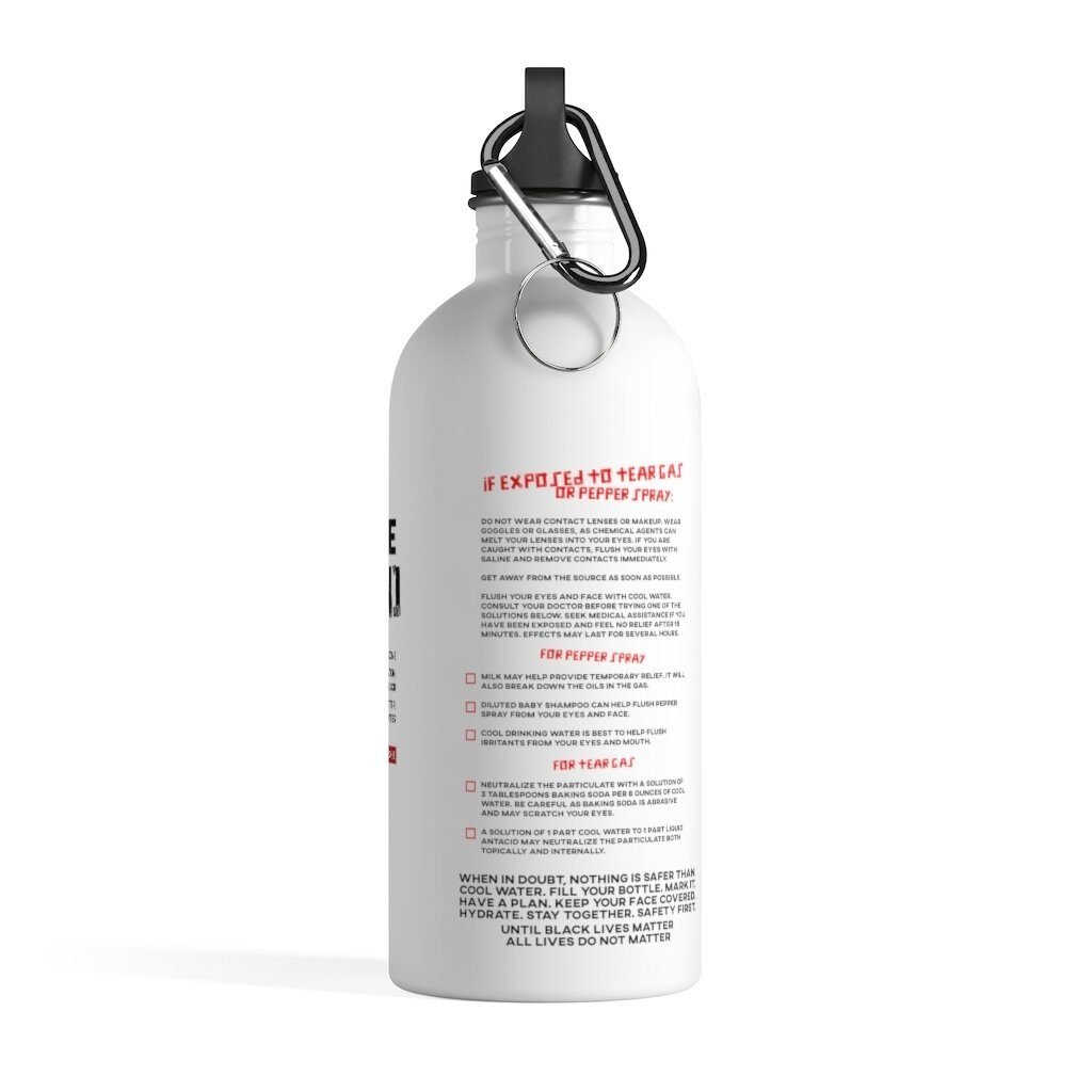 stainless steel emergency water canteen